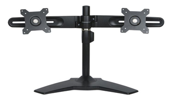 PLANAR, TAA COMPLIANT. SUPPORTS MONITOR BETWEEN 15 AND 24 INCHES AND WEIGHING LESS THAN 26 LBS (12 KG) PER ARM.  75MM OR 100MM VESA COMPATIBLE.